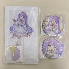 d*4様 紫宮るな GIGO アクスタ 缶バッジのサムネイル
