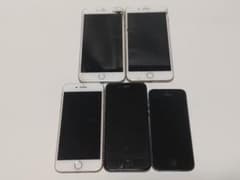 iPhone 5s/6/6s+/8/8+ 5台セット ジャンク - メルカリ