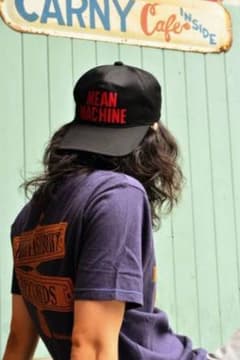 フリーホイーラーズ MEAN MACHINE トラッカーキャップ パワーウェア フリーホイーラーズ MEAN MACHINE トラッカーキャップ パワー