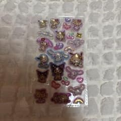 日焼けキティ　ドロップシール