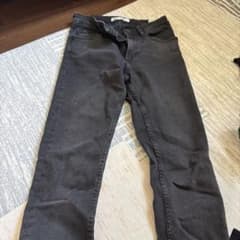 ZARA スキニーパンツ ブラックのサムネイル