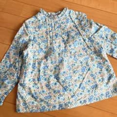 ミニボーデン花柄トップスブラウス5-6Yのサムネイル
