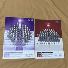 宝塚音楽学校チラシ 100期・101期 風間柚乃、聖乃あすか、極美慎