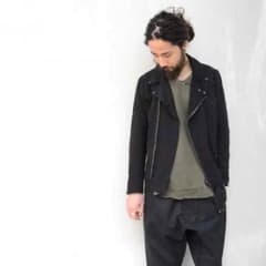 ink 15ss リメイクミリタリーライダースジャケットのサムネイル