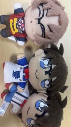 名探偵コナン ぬいぐるみ マスコット 3種セットのサムネイル