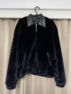 OY オーワイ　ジャケット　ブルゾン　レザー部分ロゴ付きのサムネイル