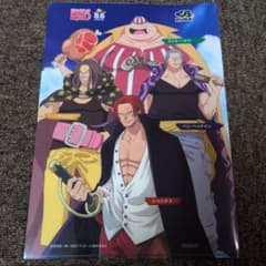 ONE PIECE FILM RED × 쿠라 스시 콜라보레이션 클리어 파일