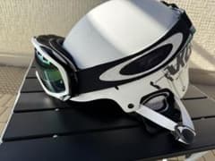K2 ヘルメット・オークリーゴーグル　セット　スノーボードのサムネイル