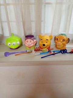 ディズニー キャラクター カップ ストロー セットのサムネイル