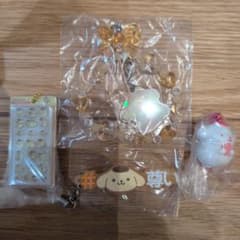 サンリオ　ポムポムプリン　ガチャガチャ　ボンボンドロップ ミニチュアチャームのサムネイル