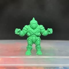 キン肉マン消しゴム キン消し パート29 キン肉マン(U) 緑 ガチャガチャ