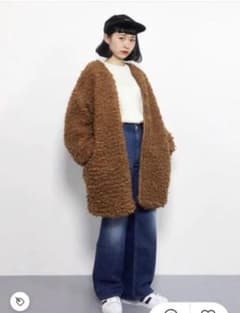 KBF ボアコート　ブラウンのサムネイル
