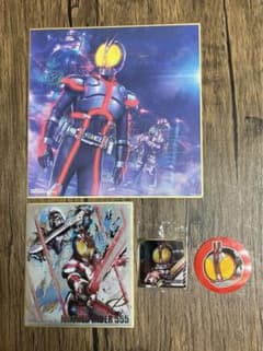 値下げしました！仮面ライダー555  色紙とシールセットのサムネイル