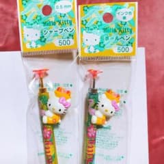 公*o様 希少レア　ハローキティ　マスコットペン　ハイビスカス　2001年製 サ 希少レア ハローキティ マスコットペン ハイビスカス 2001年製
