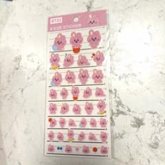 BT21 COOKY 4 SIZE STICKER 씰