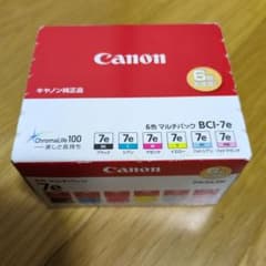 Canon BCI-7e 6색 멀티팩 순정 잉크