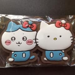 ちいかわ×サンリオ ハチワレ ハローキティ なかよし ラバーマスコット 未開封