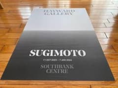 【日本未発売・ロンドン限定】<5/11まで>杉本博司 個展 公式ポスター 日本未発売・ロンドン限定】<5/11まで>杉本博司 個展 公式ポスター