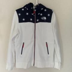 THE NORTH FACE ノースフェイス星柄フルジップパーカー XLのサムネイル