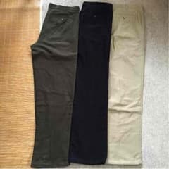 Unique clothing warehouseワンタックパンツ3本中古のサムネイル