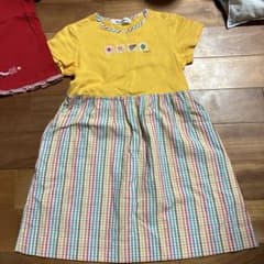 【familiar】ワンピース 120cm 半袖 早い者勝ち!!のサムネイル