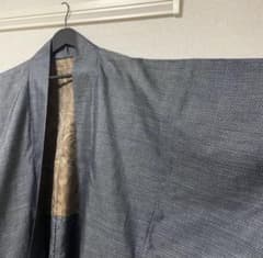 【美品羽織】正絹羽織 正絹 着物 和装 明るい紺色