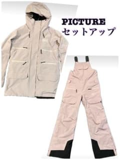 【Picture】ウエア セットアップ　ビブパンツ SEA FOG Picture】ウエア セットアップ ビブパンツ SEA FOG - メルカリ