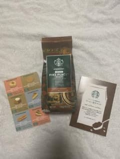 Starbucks パイクプレイスロースト コーヒー　チケット　スタバ　福袋のサムネイル