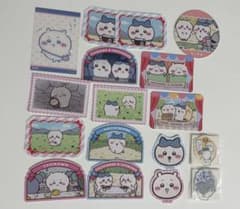 ちいかわ　ハチワレ　ダイカットステッカー　アクスタ　クリアカード　コースターのサムネイル
