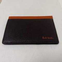 Paul Smith パスケース ブラック×オレンジのサムネイル
