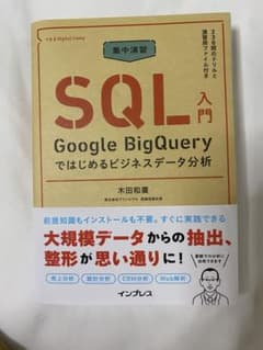 集中演習 SQL入門 Google BigQueryではじめるビジネスデータ分…のサムネイル