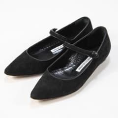 美品 MANOLO BLAHNIK KULOGLU スエードメリージェーン 36 美品 MANOLO BLAHNIK KULOGLU スエードメリージェーン 36 - メルカリ