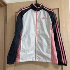adidas ウィンドブレーカー M ホワイト/ピンクのサムネイル