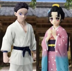 ★新品未使用品★鬼滅の刃 フィギュア 狛治&恋雪 2体セットのサムネイル