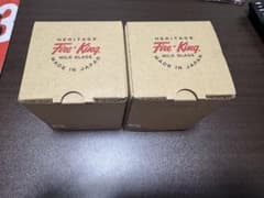 Fire-King マグカップ セブンイレブン ロゴ オレンジ 2個セット - メルカリ