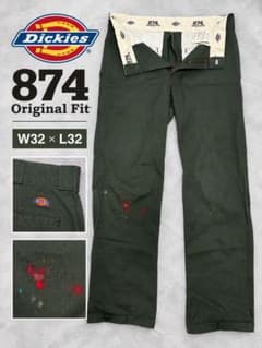 Dickies 874 Original Fit ワークパンツ オリーブグリーンのサムネイル
