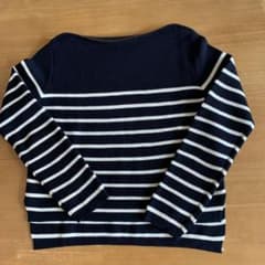 ボーダーカットソー 長袖のサムネイル