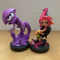 amiibo アミーボ　スプラトゥーン2 タコガール＋イカのサムネイル