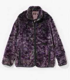 Fur Jacket - Faux Fur / Uneven Printedのサムネイル
