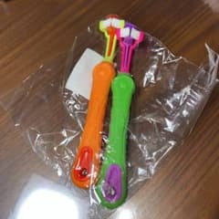 犬用３方歯ブラシのサムネイル