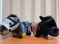 サラブレッドコレクション ぬいぐるみ2体 (クロワデュノール