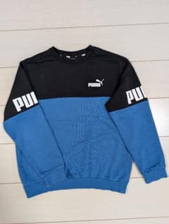 PUMA 長袖トレーナー 150サイズ 青/黒のサムネイル