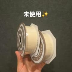 TOKYO RIBBON☆フレッジ オフホワイト☆30mm 10m☆2個セットのサムネイル