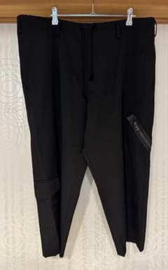 Yohji Yamamoto POUR HOMME ギャバクロップド紐パンツ - メルカリ