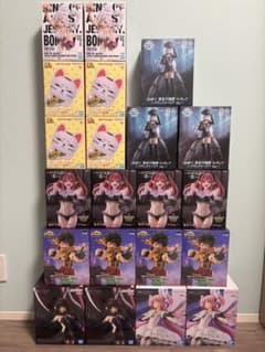 新品・未開封　アニメ　プライズ　フィギュア　24点まとめ売り② 未開封21点まとめ売り プライズフィギュア - メルカリ