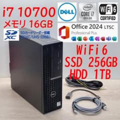 i7 10700【管266】WiFi6／16GB／SSD256GB／HDD1TB - メルカリ