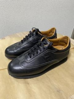 26.5cm HERMES エルメス クイック スニーカー ブラック - メルカリ
