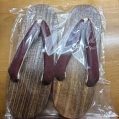 【新品未使用】dita 下駄 24-25cmのサムネイル
