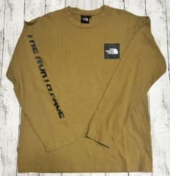 ノースフェイス ロンT ブリティッシュカーキ　Lサイズのサムネイル