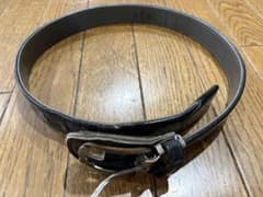 ミズノ 野球用ベルト 少年用　ブラックのサムネイル